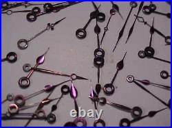 Plum Colored Illinois/ballantique Pocket Watch Assorted Hands For Parts/repair