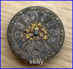 Pocket Watch Hand Manual 34 mm Doesn'T Works for Parts Balance Ok Pocket