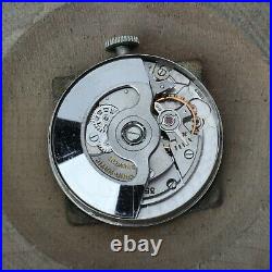 RARE ETERNAMATIC Cal 1321T Watch Movement Running Parts Repairs Dial Hands