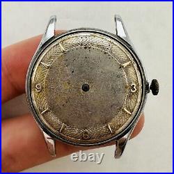 RARE LONGINES 12.68 ZS PARTS/REPAIR 50's Swiss Military Wrist Watch Vtg Old