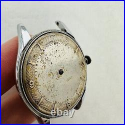 RARE LONGINES 12.68 ZS PARTS/REPAIR 50's Swiss Military Wrist Watch Vtg Old