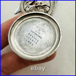 RARE LONGINES 12.68 ZS PARTS/REPAIR 50's Swiss Military Wrist Watch Vtg Old