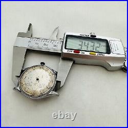 RARE LONGINES 12.68 ZS PARTS/REPAIR 50's Swiss Military Wrist Watch Vtg Old