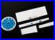 RARE Omega BLUE SCHUMACHER OEM Dial Hands Set 3510.81 Speedmaster Watch Parts