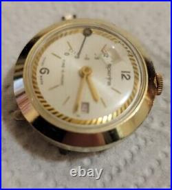 RARE Vintage Sperina Swiss Made Time-O-Phone Watch For Parts or Repair LOOK VGC