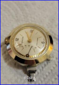 RARE Vintage Sperina Swiss Made Time-O-Phone Watch For Parts or Repair LOOK VGC