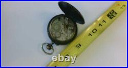 RARE Vtg Acier Garanti Moonphase Pocket Watch. PARTS/RESTORATION. GREAT PRICE