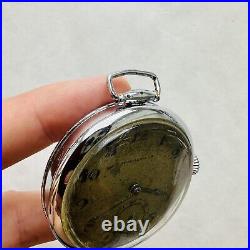 RARE Watch Henry Hy Moser Cie PARTS/REPAIR Military Swiss Vtg 15 Rubis