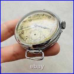 RARE Watch Henry Hy Moser Cie PARTS/REPAIR Military Swiss Vtg 15 Rubis