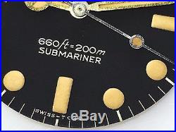 Rolex 100% Genuine Submariner 5513 Maxi Tritium Dial Matching Hands Rare