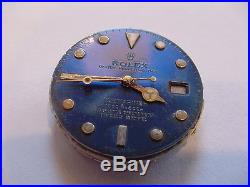 Rolex Caliber 3135, 31 Jewel Movement Dial Hands 16613 Submariner