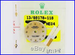 ROLEX Datejust Ladies Ref 69178 Two Tone White Watch Dial Hands Excellent(ZB215)
