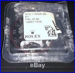 ROLEX Daytona 116509 Black Arabic Dial & Hand Set Chromalite Blue GENUINE OEM