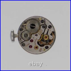 ROLEX Genuine Movement Cal. 1401 Manual Wind Watch Parts Silver Dial Working