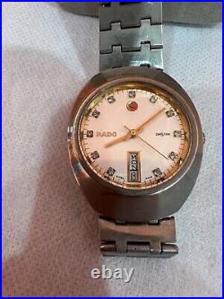 Rado DiaStar Stainless Steel Case for parts or restore