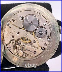 Railway Regulator WATTMAN hand manual 52,5 mm NO Funciona for parts pocket watch