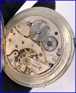Railway Regulator WATTMAN hand manual 52,5 mm NO Funciona for parts pocket watch