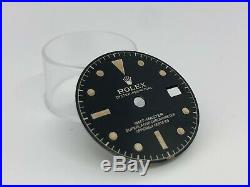 Rare 1962 ROLEX GMT 1675 chapter ring dial gilt exclamation point +hands