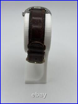 Rare Alpina Rensie Swiss Mechanical Trench Watch Vintage For Parts Or Repair