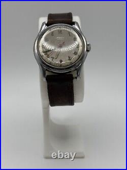 Rare Alpina Rensie Swiss Mechanical Trench Watch Vintage For Parts Or Repair