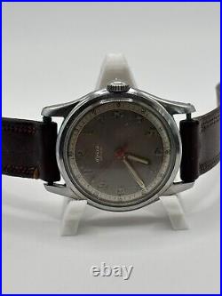 Rare Alpina Rensie Swiss Mechanical Trench Watch Vintage For Parts Or Repair
