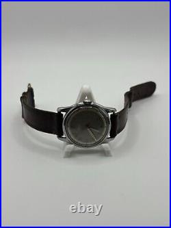 Rare Alpina Rensie Swiss Mechanical Trench Watch Vintage For Parts Or Repair