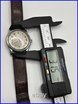 Rare Alpina Rensie Swiss Mechanical Trench Watch Vintage For Parts Or Repair