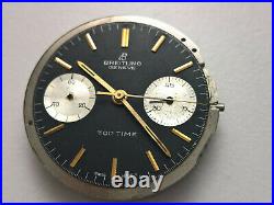 Rare Breitling Top Time Watch Movement Venus 188 + Dial + Hands For Parts