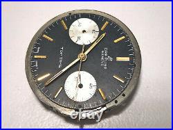 Rare Breitling Top Time Watch Movement Venus 188 + Dial + Hands For Parts