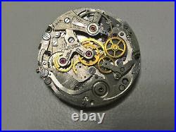 Rare Breitling Top Time Watch Movement Venus 188 + Dial + Hands For Parts