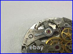 Rare Breitling Top Time Watch Movement Venus 188 + Dial + Hands For Parts