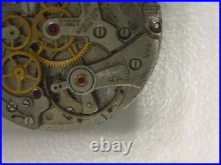 Rare Breitling Top Time Watch Movement Venus 188 + Dial + Hands For Parts