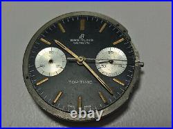 Rare Breitling Top Time Watch Movement Venus 188 + Dial + Hands For Parts