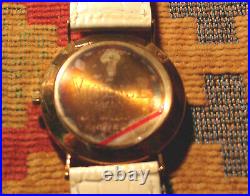 Rare Lovely Vicence Model Watch! 14k Slid Gold Large Type! New Condition