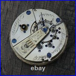 Rare Metropolitan Watch Co. NY Movement Dial Hands 45.5mm Parts Repairs
