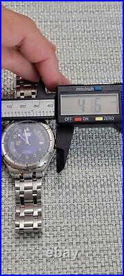 Rare Old Stock 1980s Heuer & Lambelet 100m Isa. 1198 Swiss parts Men's Watch