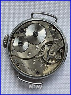 Rare Seikosha Hand-Wound Antique Wristwatch for Parts Small Second SEIKO d