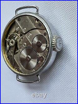Rare Seikosha Hand-Wound Antique Wristwatch for Parts Small Second SEIKO d