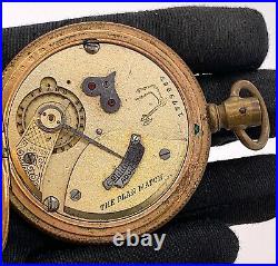 Rare The Plan Watch Tornado Hand Manuale Vintage 51,5 MM No Funziona For Parts