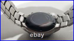 Rare Victorinox Swiss Army Chronograph Stainless Steel Date Watch (Parts/Repair)
