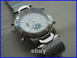 Rare Vintage 1989 Skagen 22uss Denmark Quartz Chronometer, For Repairs Or Parts