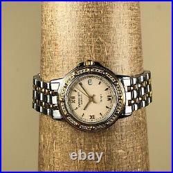 Raymond Weil Tango Women 5360 Diamond Bezel Swiss For Watch Parts Or Repair Only