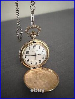 Remington Manual Pocket Watch For Men, Swiss Parts Hong Kong, Great Condition