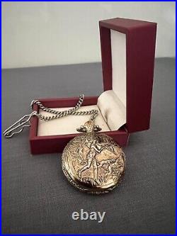 Remington Manual Pocket Watch For Men, Swiss Parts Hong Kong, Great Condition