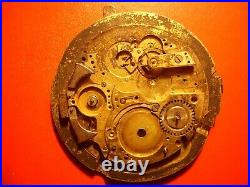 Repetition Quarts, Pocket Watch Movement and dial, 51,20 mm, For Parts