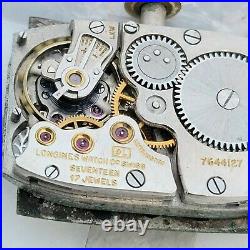 Rn4 Works Runs Accurate 9l Longines 17j Mens Watch Movement Dial Hands Parts