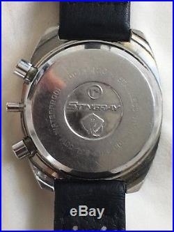 Roamer Stingray Valjoux 72 Case Dial Crown Hands and Strap