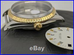 Rolex 15053 Original Complete case with Gold bezel, hands, Crown and Dial