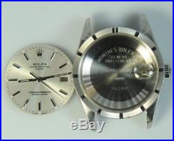Rolex 15200 34mm Stainless Steel Case With Bezel+dial+hand+crown
