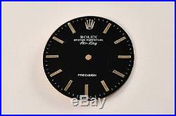 Rolex 5500 AIR KING Watch Black Dial 1520 Cal With Original hands as a gift